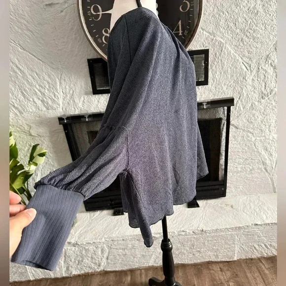 Free People Marla Henley Top in Poppyseed size Small - Picture 3 of 6